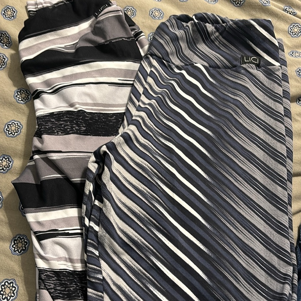 Lici fit leggings bundle 2 pairs gently used